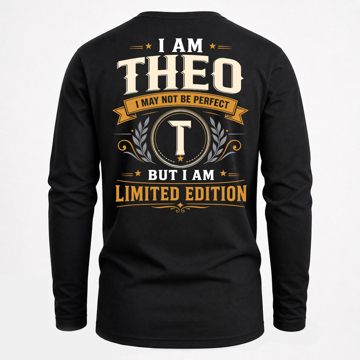THEO  EDI-TT36 Personalized Funny Quote Apparel