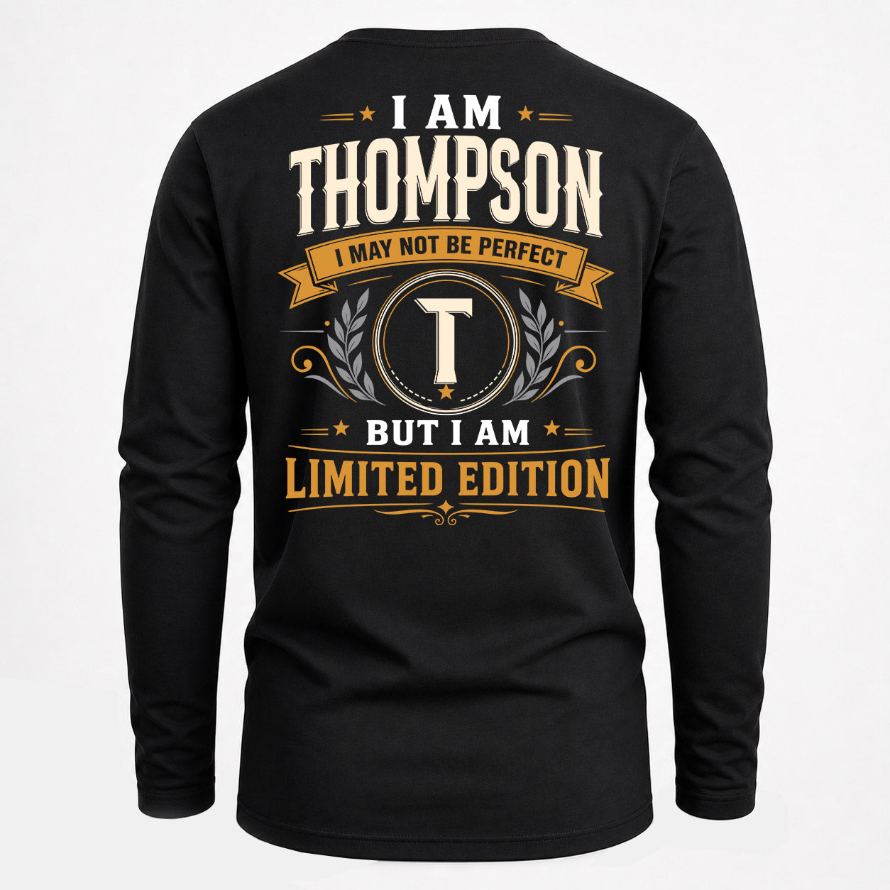 THOMPSON  EDI-TT36 Personalized Funny Quote Apparel