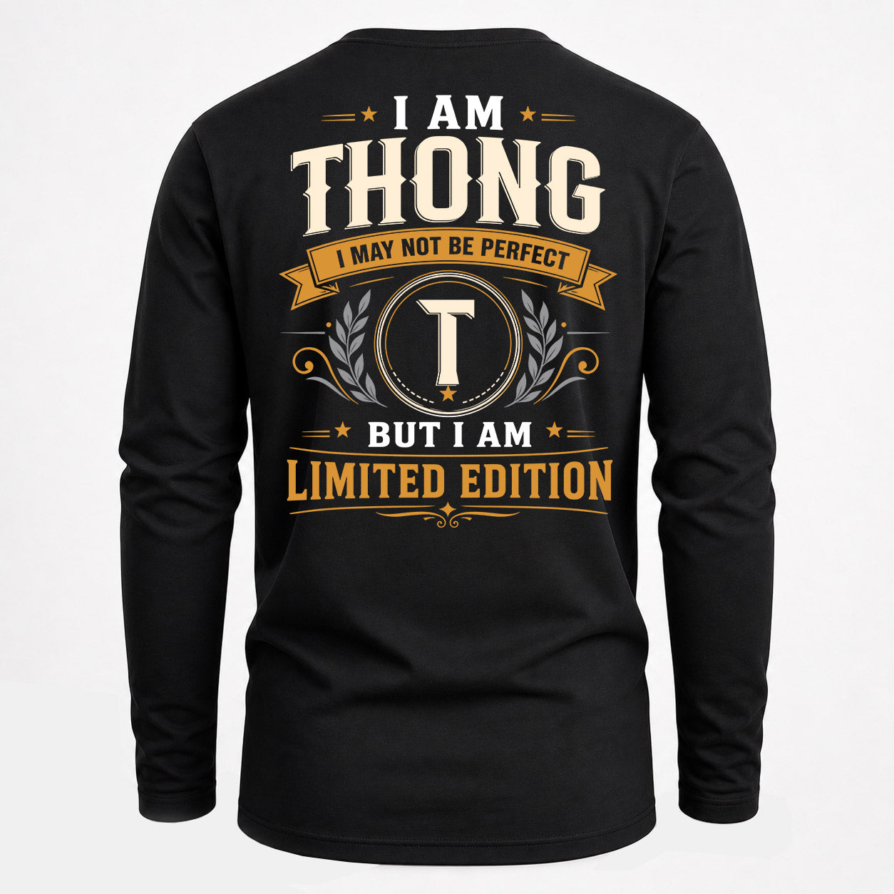 THONG  EDI-TT36 Personalized Funny Quote Apparel