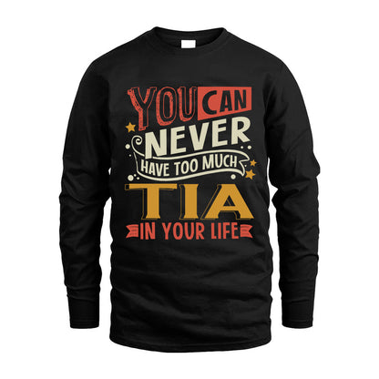 TIA  NO2-TT36 Personalized Funny Quote Apparel