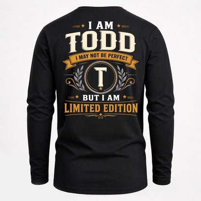TODD  EDI-TT36 Personalized Funny Quote Apparel