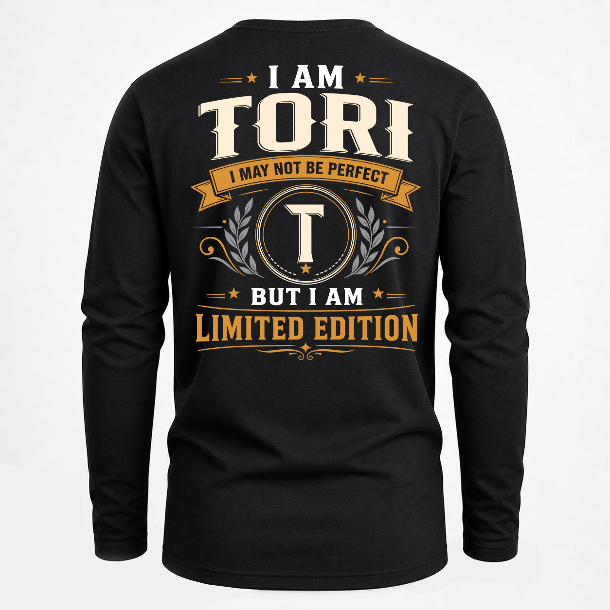 TORI  EDI-TT36 Personalized Funny Quote Apparel