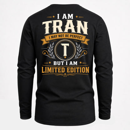 TRAN  EDI-TT36 Personalized Funny Quote Apparel