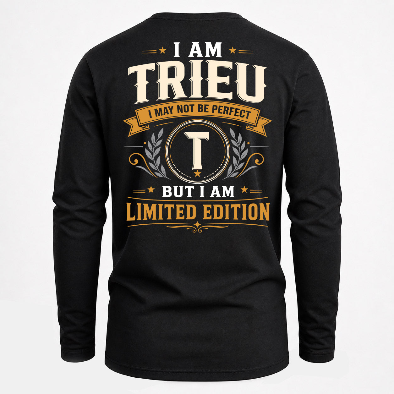 TRIEU  EDI-TT36 Personalized Funny Quote Apparel