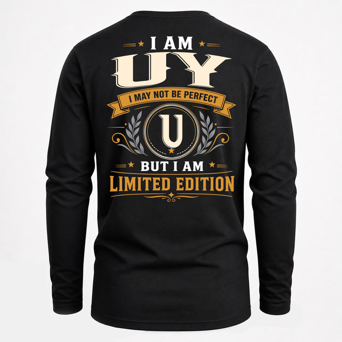UY EDI-TT36 Personalized Funny Quote Apparel