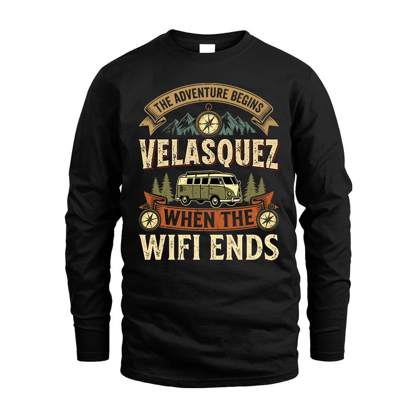 VELASQUEZ L03-TT36 Personalized Funny Quote Apparel
