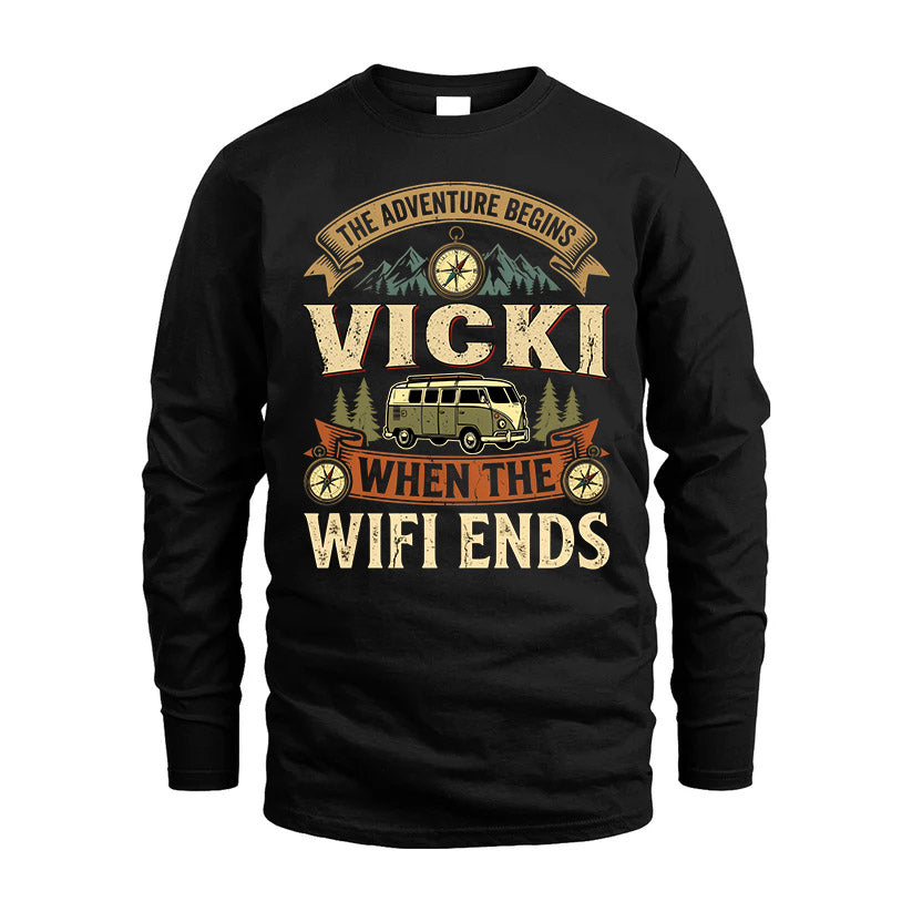 VICKI L03-TT36 Personalized Funny Quote Apparel