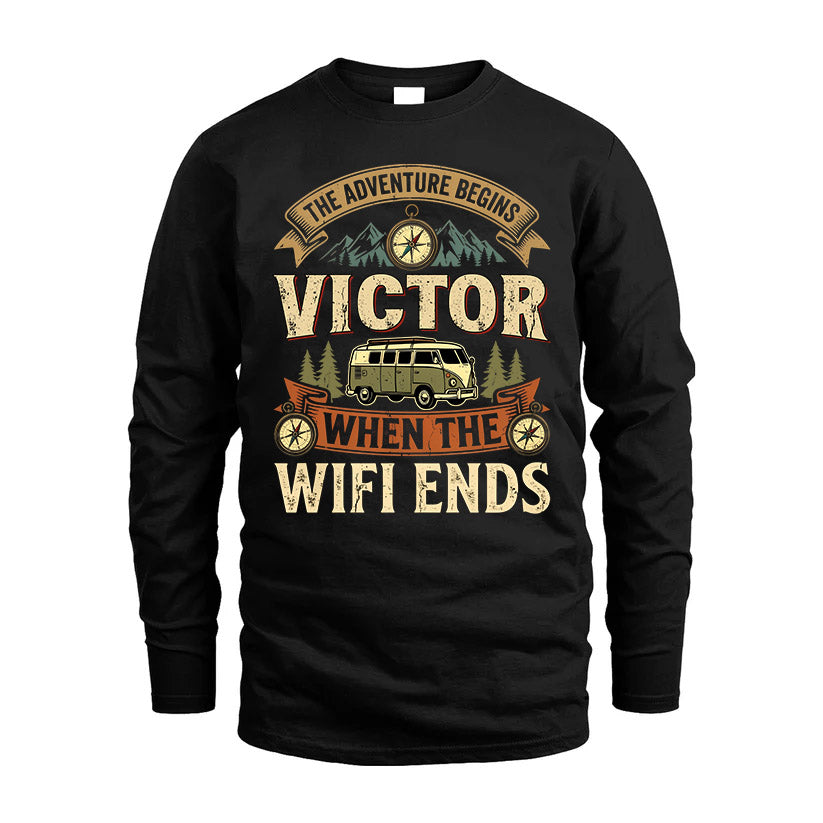 VICTOR L03-TT36 Personalized Funny Quote Apparel