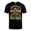 VICTOR L03-TT36 Personalized Funny Quote Apparel