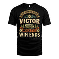 VICTOR L03-TT36 Personalized Funny Quote Apparel