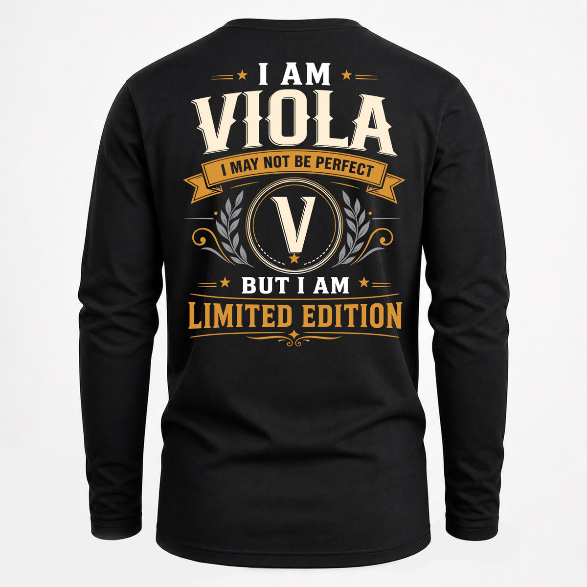 VIOLA EDI-TT36 Personalized Funny Quote Apparel