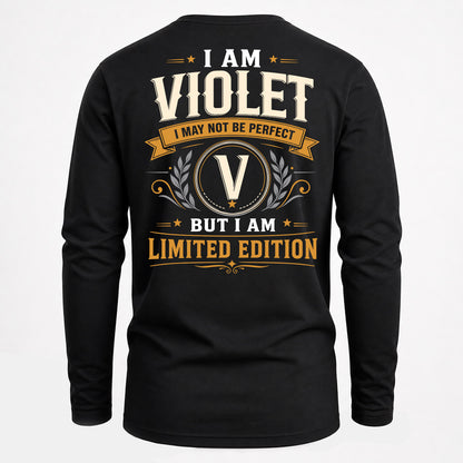 VIOLET EDI-TT36 Personalized Funny Quote Apparel