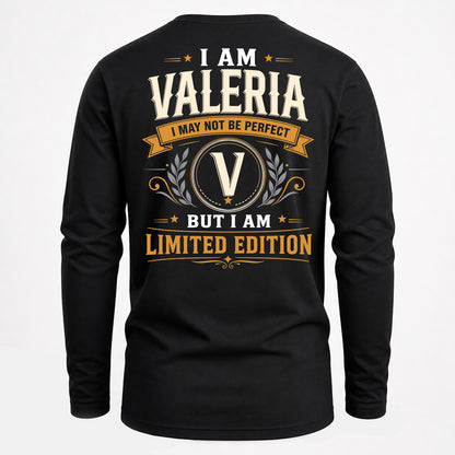 VALERIA  EDI-TT36 Personalized Funny Quote Apparel