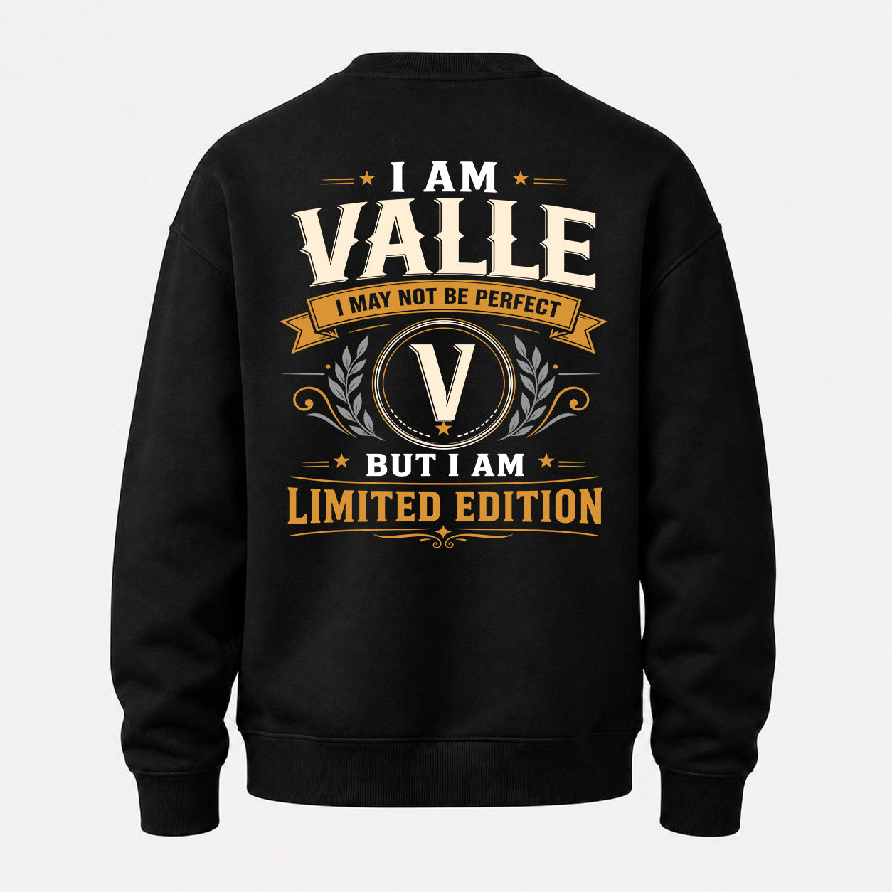 VALLE  EDI-TT36 Personalized Funny Quote Apparel
