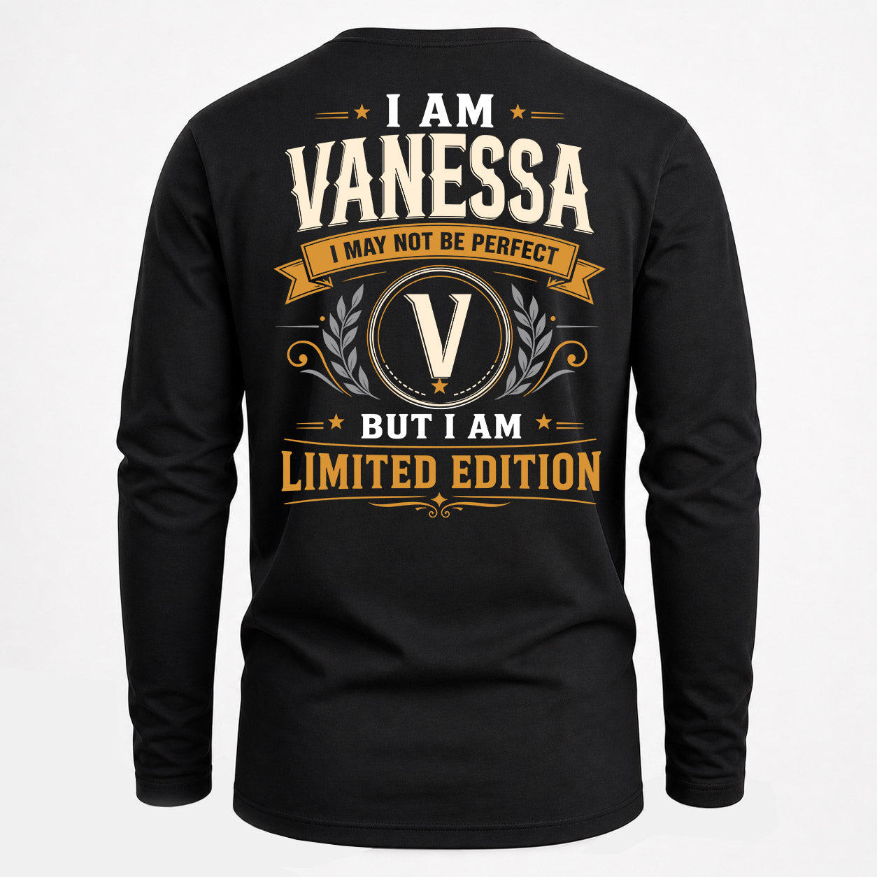 VANESSA  EDI-TT36 Personalized Funny Quote Apparel