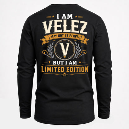 VELEZ  EDI-TT36 Personalized Funny Quote Apparel