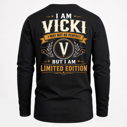 VICKI  EDI-TT36 Personalized Funny Quote Apparel