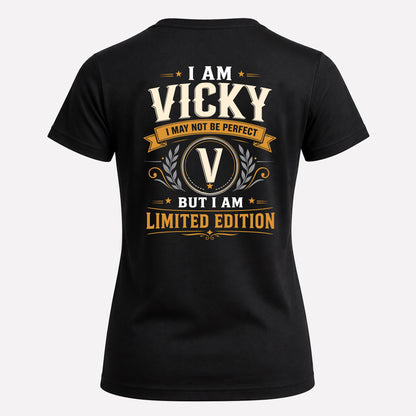 VICKY  EDI-TT36 Personalized Funny Quote Apparel