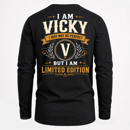VICKY  EDI-TT36 Personalized Funny Quote Apparel