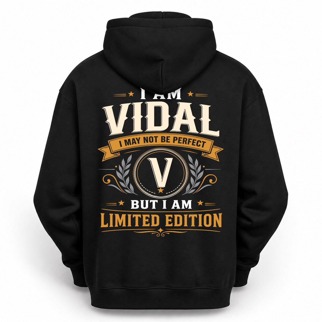 VIDAL  EDI-TT36 Personalized Funny Quote Apparel