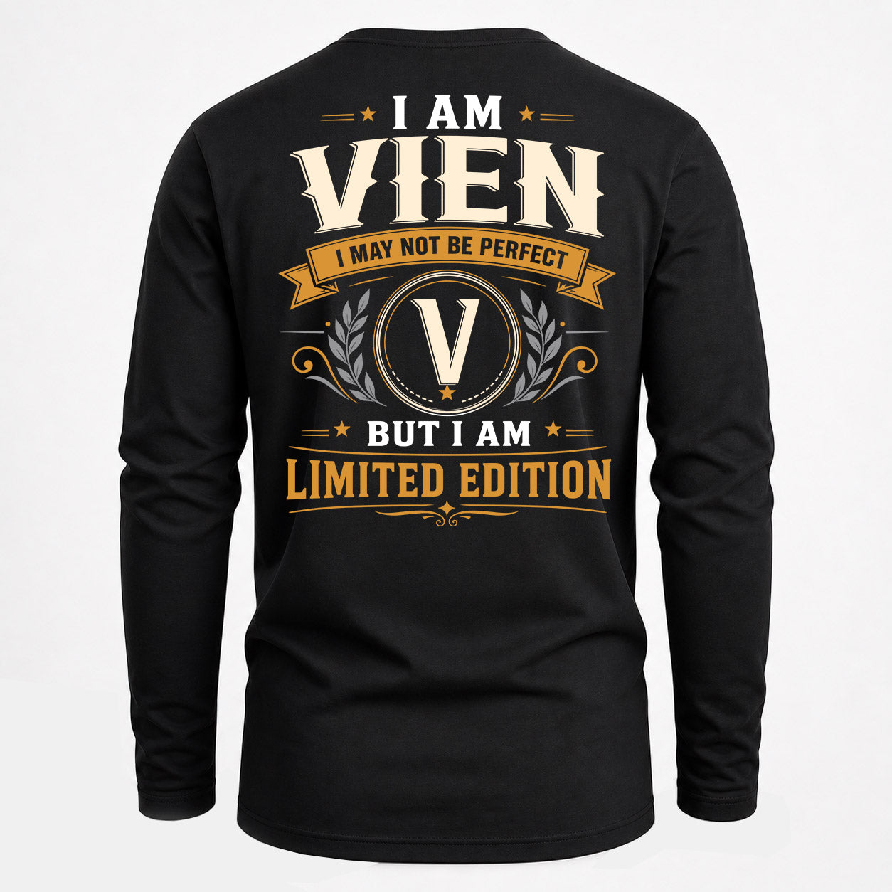 VIEN  EDI-TT36 Personalized Funny Quote Apparel