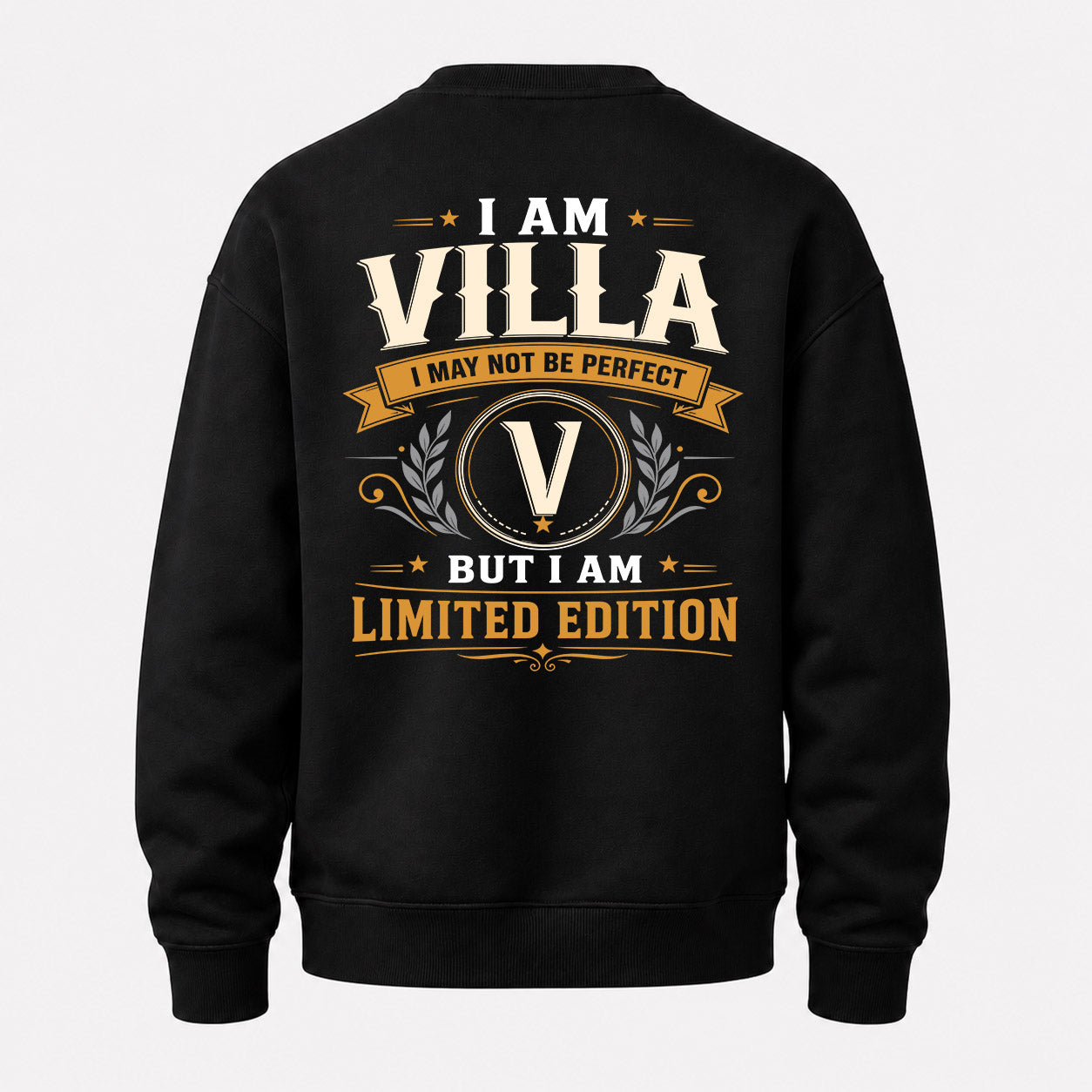 VILLA  EDI-TT36 Personalized Funny Quote Apparel