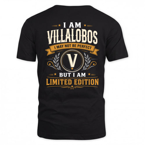 VILLALOBOS  EDI-TT36 Personalized Funny Quote Apparel