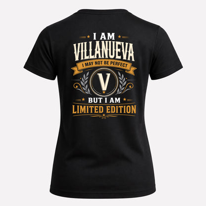 VILLANUEVA  EDI-TT36 Personalized Funny Quote Apparel
