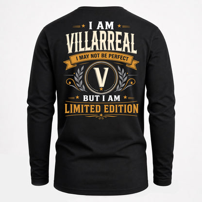 VILLARREAL  EDI-TT36 Personalized Funny Quote Apparel