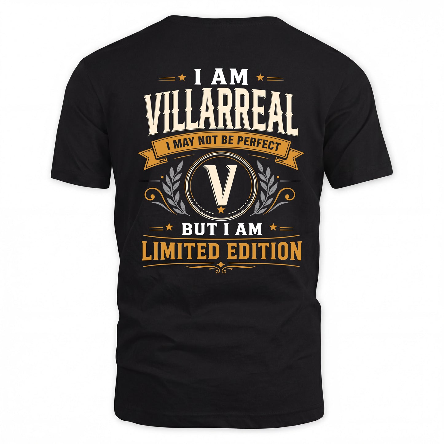 VILLARREAL  EDI-TT36 Personalized Funny Quote Apparel