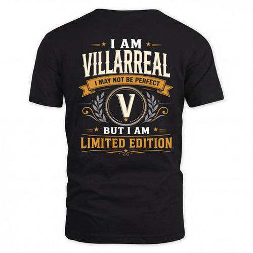 VILLARREAL  EDI-TT36 Personalized Funny Quote Apparel