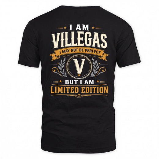VILLEGAS  EDI-TT36 Personalized Funny Quote Apparel