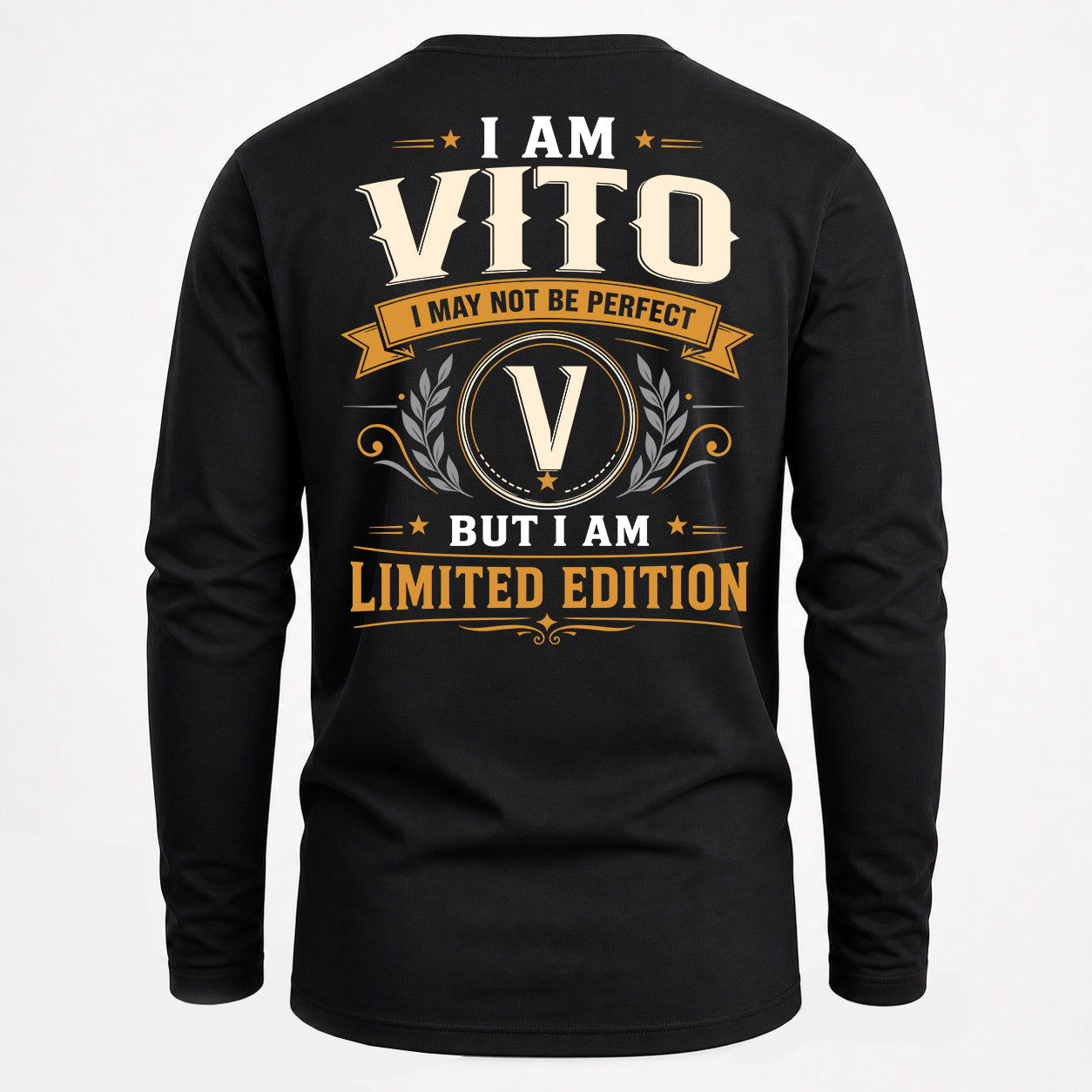 VITO  EDI-TT36 Personalized Funny Quote Apparel