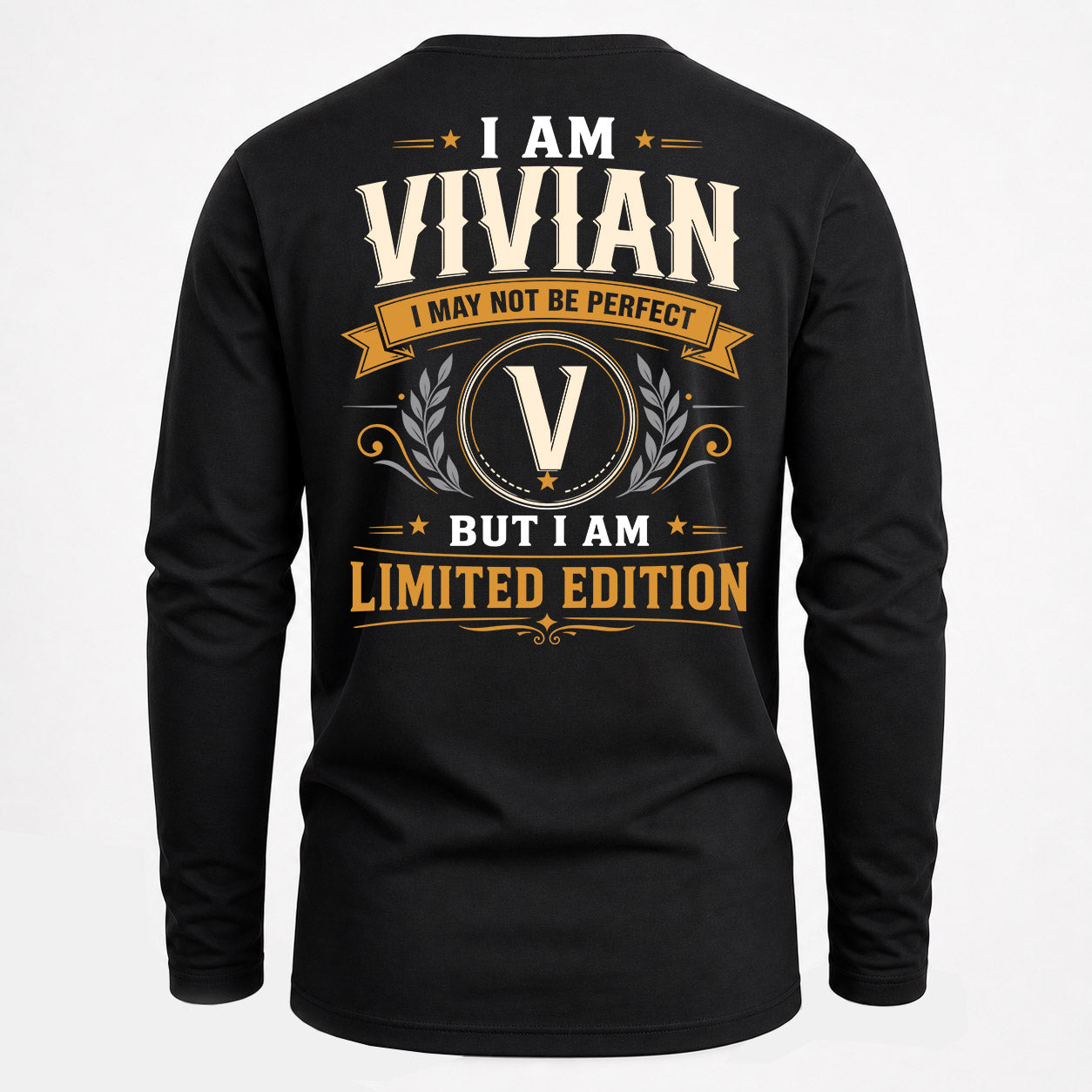 VIVIAN  EDI-TT36 Personalized Funny Quote Apparel