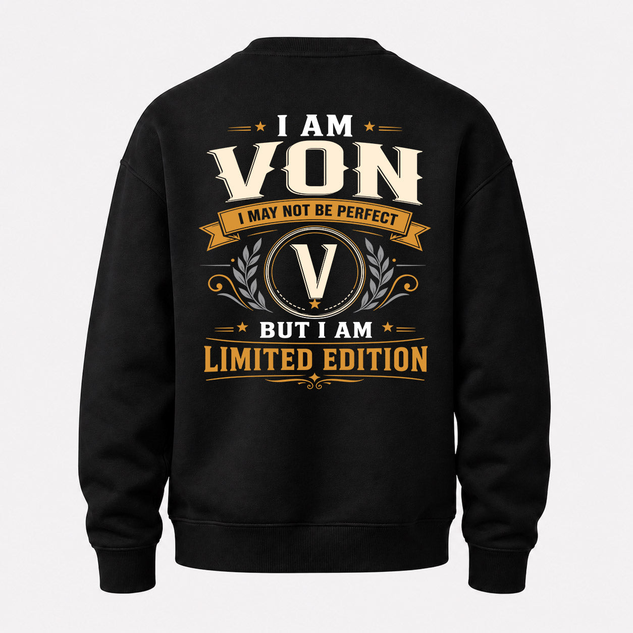 VON  EDI-TT36 Personalized Funny Quote Apparel