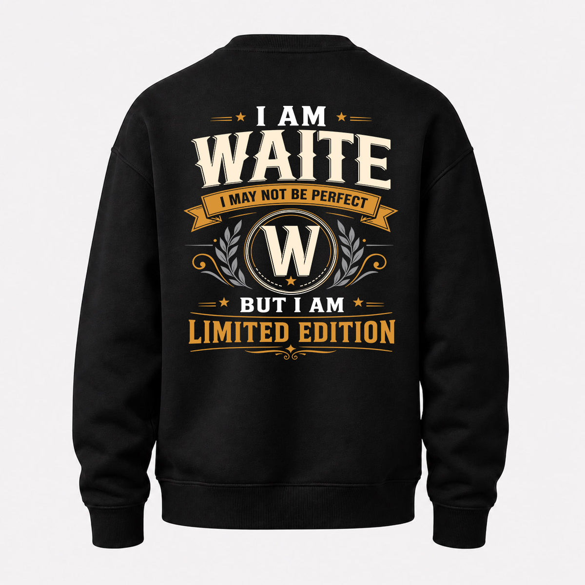 WAITE EDI-TT36 Personalized Funny Quote Apparel