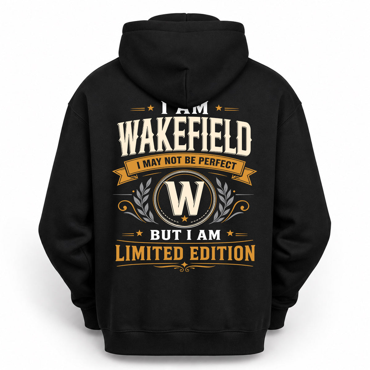 WAKEFIELD EDI-TT36 Personalized Funny Quote Apparel