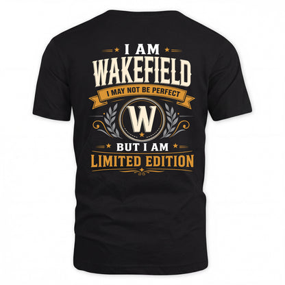 WAKEFIELD EDI-TT36 Personalized Funny Quote Apparel