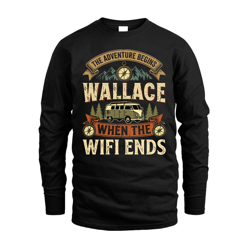 WALLACE L03-TT36 Personalized Funny Quote Apparel
