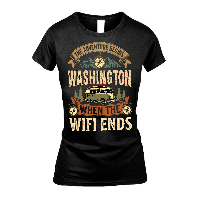 WASHINGTON L03-TT36 Personalized Funny Quote Apparel