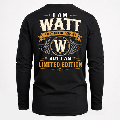 WATT EDI-TT36 Personalized Funny Quote Apparel