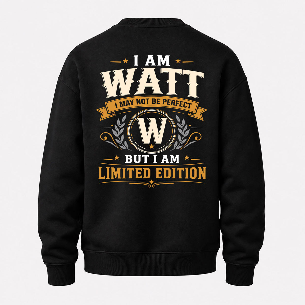 WATT EDI-TT36 Personalized Funny Quote Apparel