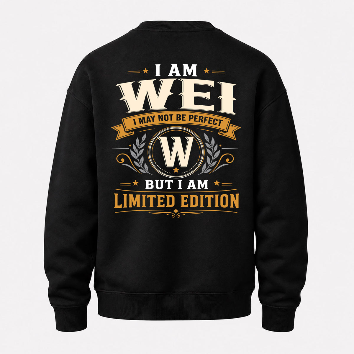 WEI EDI-TT36 Personalized Funny Quote Apparel