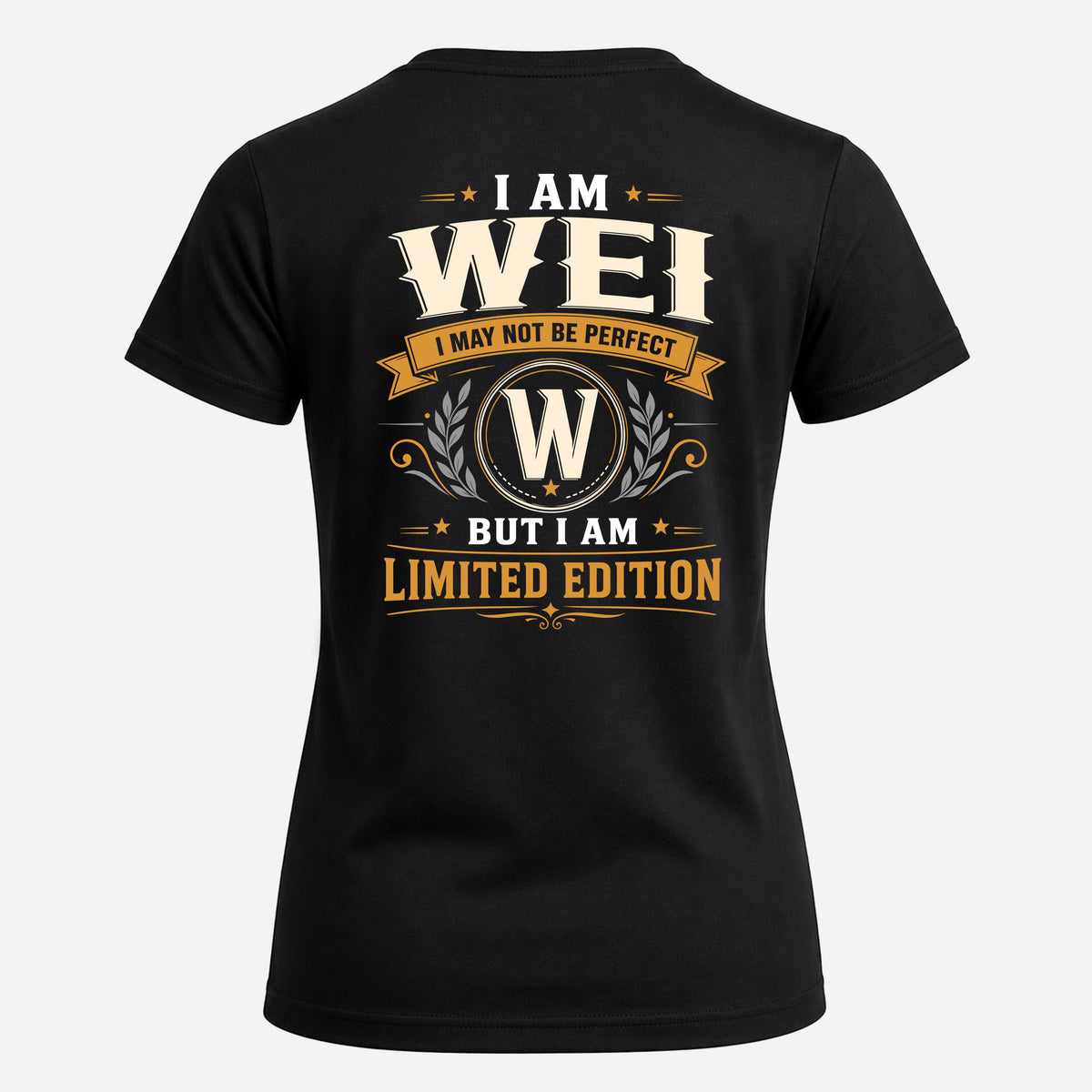 WEI EDI-TT36 Personalized Funny Quote Apparel