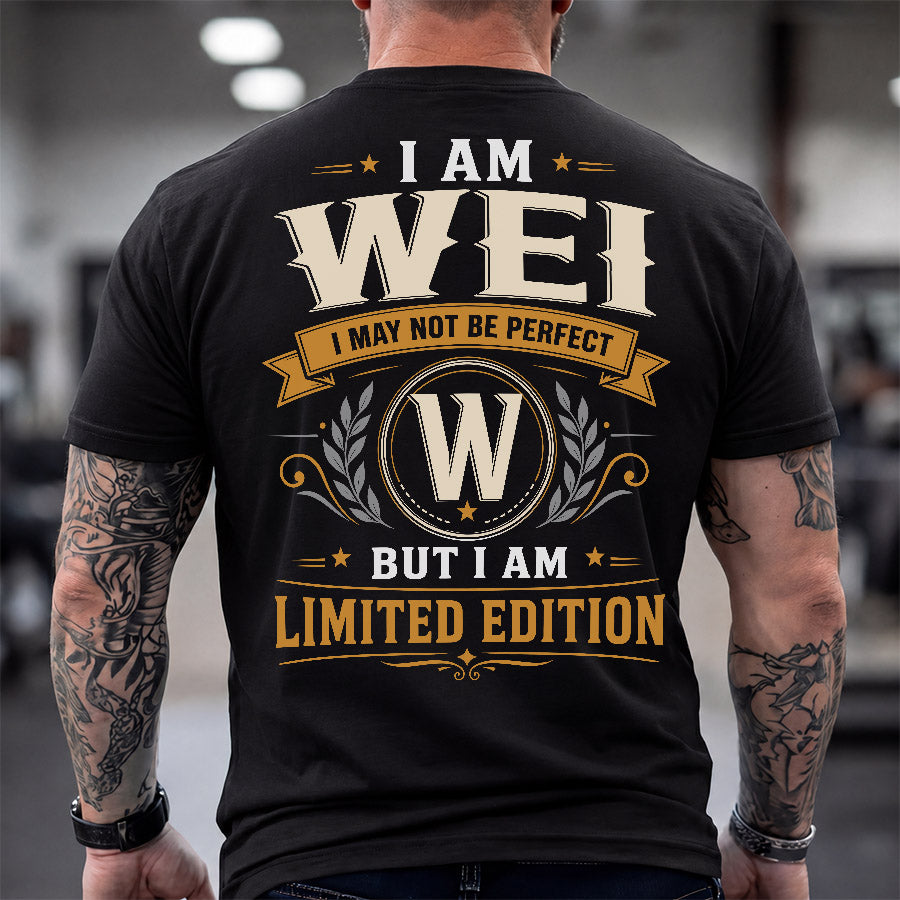 WEI EDI-TT36 Personalized Funny Quote Apparel