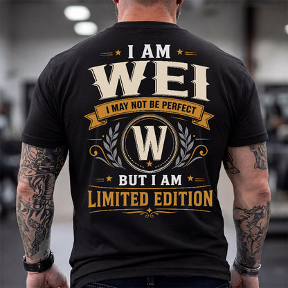 WEI EDI-TT36 Personalized Funny Quote Apparel