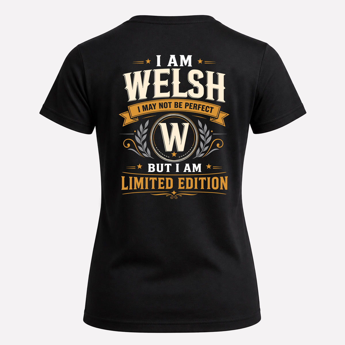 WELSH EDI-TT36 Personalized Funny Quote Apparel