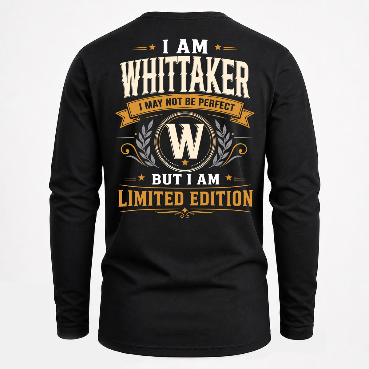WHITTAKER EDI-TT36 Personalized Funny Quote Apparel