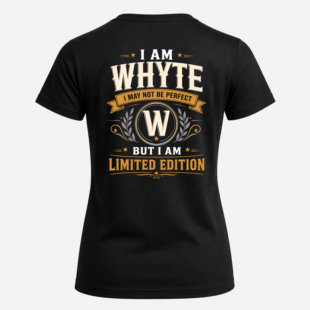 WHYTE EDI-TT36 Personalized Funny Quote Apparel