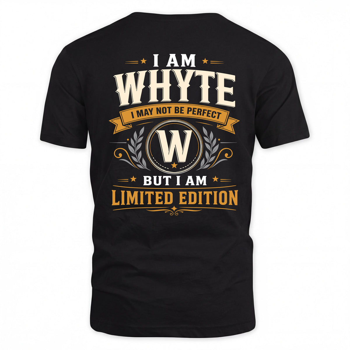 WHYTE EDI-TT36 Personalized Funny Quote Apparel